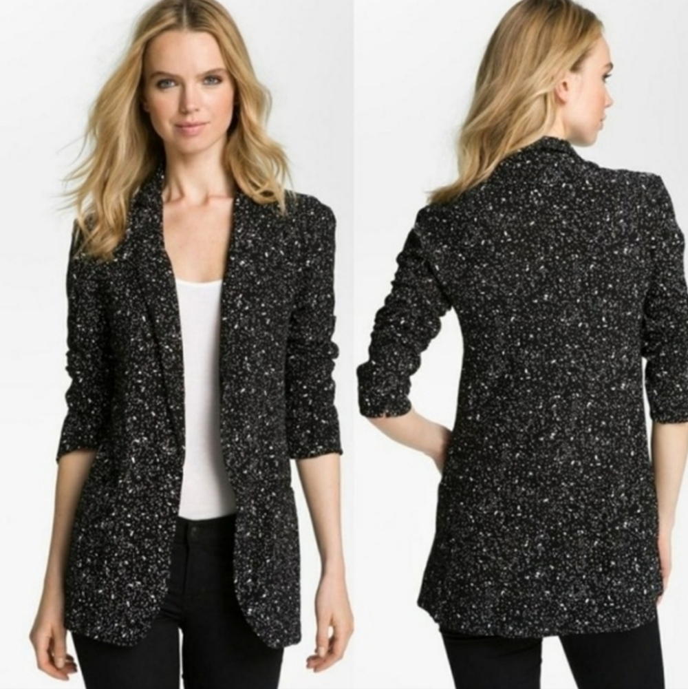 Diane Von Furstenberg Vintage Galaxy Crepe Jacket